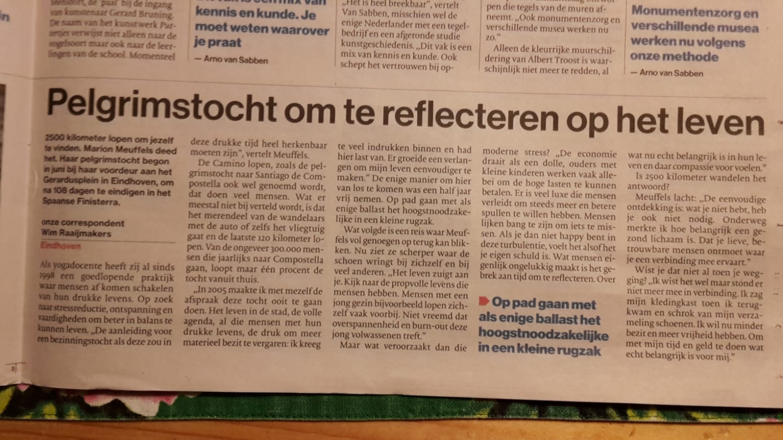 Wat staat er vandaag in de krant?
